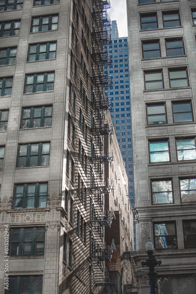 Fototapeta premium Alleyway sun