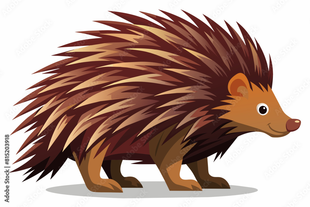porcupine cartoon vector illustration porcupine cartoon vector illustration
