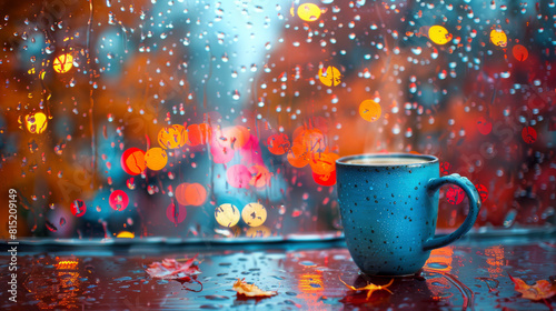 Rainy Window Sill Coffee