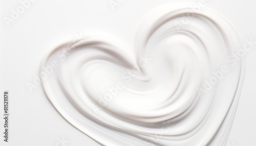 swirl white cream background © gomgom