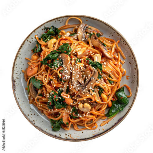 Spicy Korean Noodles with M...