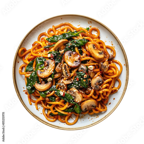 Plate of Spicy Korean Noodl...