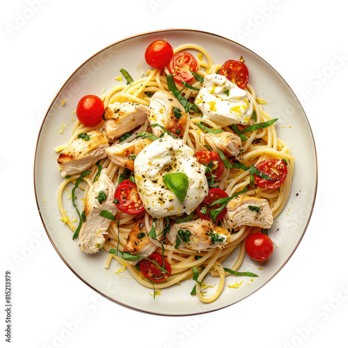 Delicious Noodles with Chic...