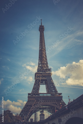 The Eiffel Tower : a Famous Iron Sculpture, Symbol of Paris