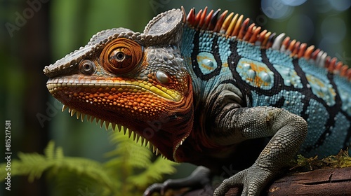 Colorful chameleon UHD Wallpapar