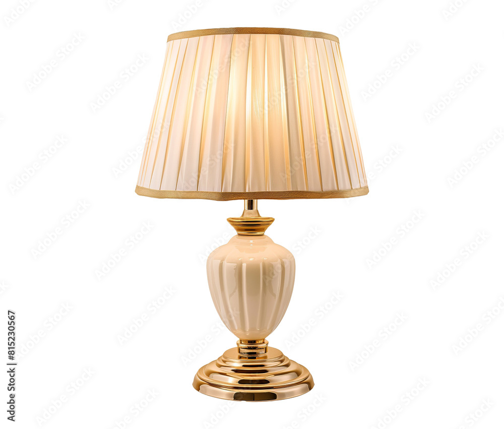 Table lamp isolated on transparent background Table lamp isolated on transparent background