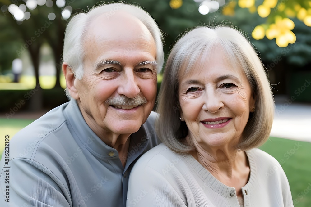 a portrait of a happy white, caucasian, senior, elderly, married couple, in love a portrait of a happy white, caucasian, senior, elderly, married couple, in love