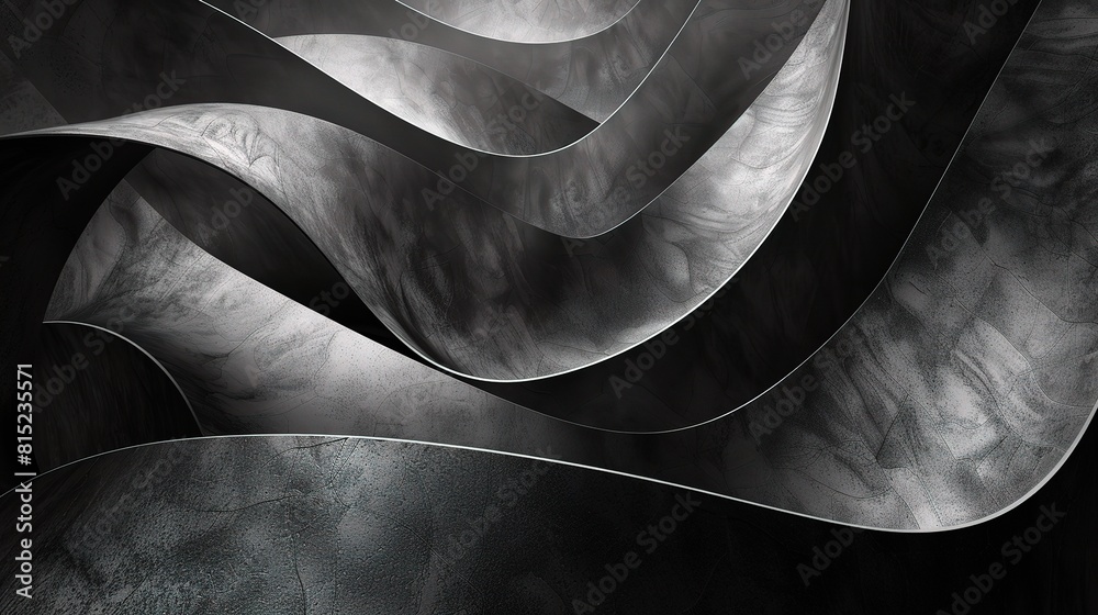 grayscale tones and subtle contrasts, a black and white abstract artwork takes shape, with shapes grayscale tones and subtle contrasts, a black and white abstract artwork takes shape, with shapes