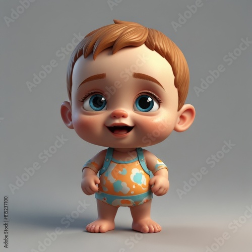 3D Baby Character