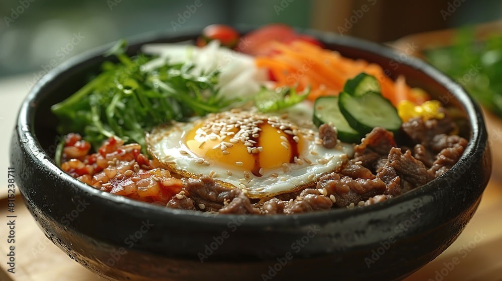 Sunny-Side Up: The Artistry of Bibimbap Sunny-Side Up: The Artistry of Bibimbap