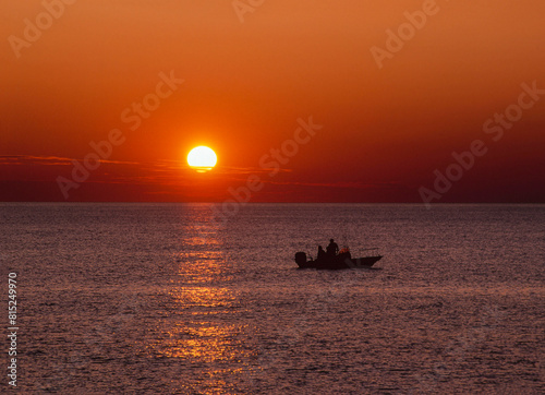 Fishing at Sunrise. Cape Cod, MA © Steven