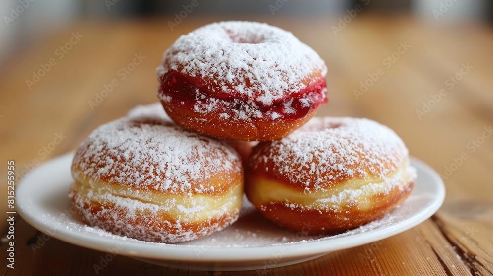 Enjoy a classic German treat on Fat Thursday the grand finale of the carnival a delectable Polish donut filled with tangy raspberry jam and delicately dusted with sugar
