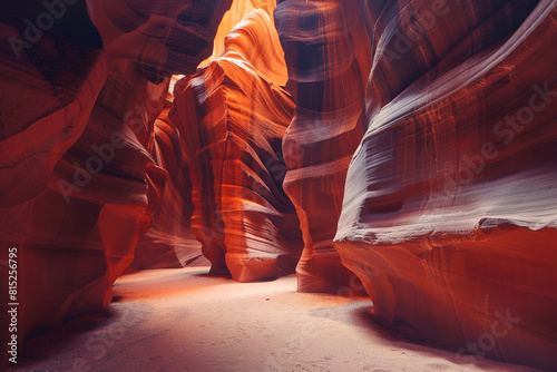 The breathtaking Antelope Canyon