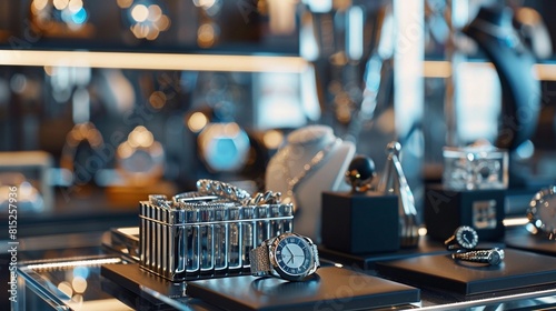 Luxury Fashion watches and accessories Display