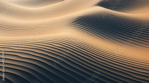 Close-up of rippling sand underwater creating abstract wave patterns