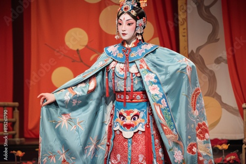 Traditional Chinese Beijing Opera performance