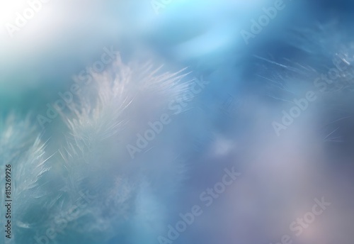 Frosted glass texture with blurred edges, soft focus, wintry glass pane, high-definition, 4k, cool, translucent surface detail, generative AI © Zohaib