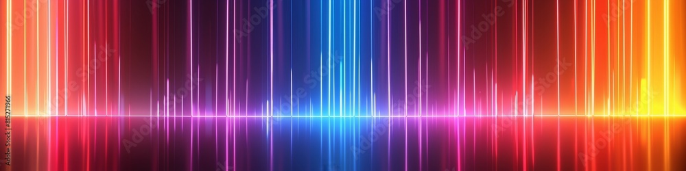 A retro abstract texture background of lights and glitch lines.