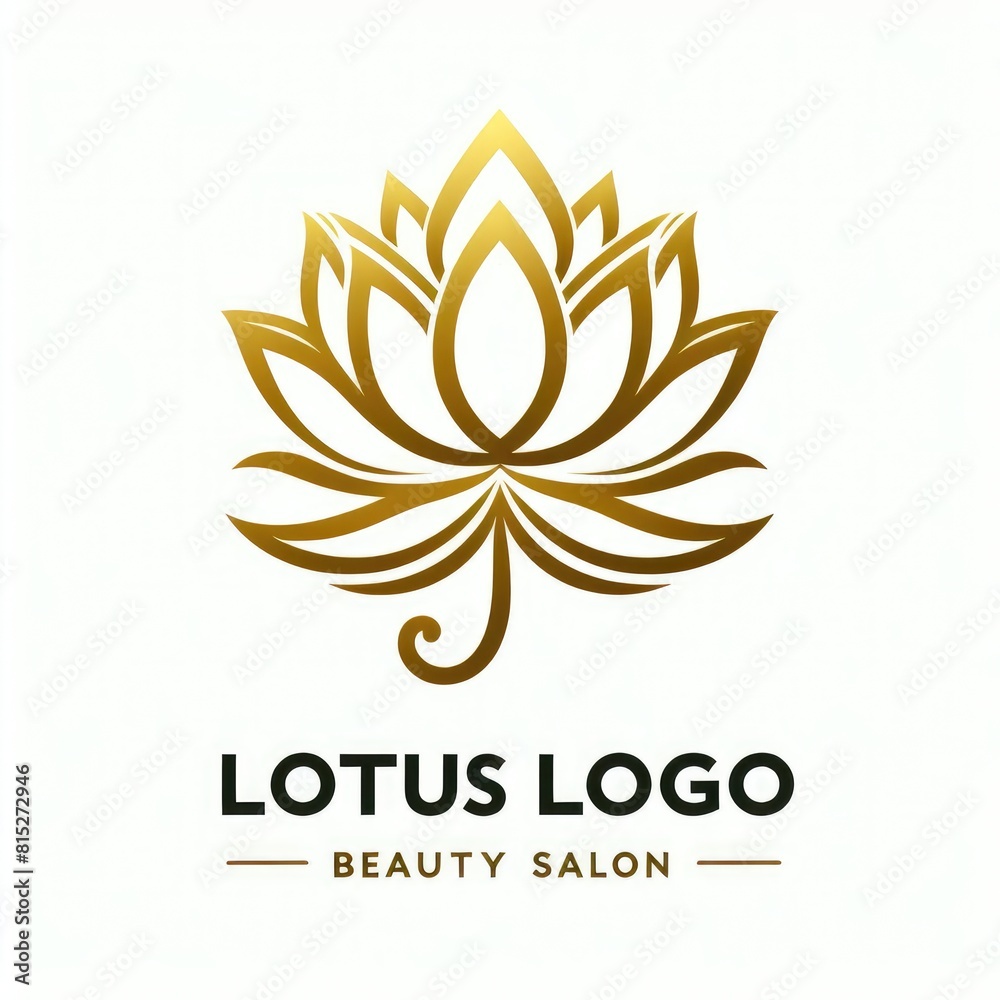 Logo Inspired by the Beauty of Lotus Flower: Symbol of Rebirth and Serenity Logo Inspired by the Beauty of Lotus Flower: Symbol of Rebirth and Serenity