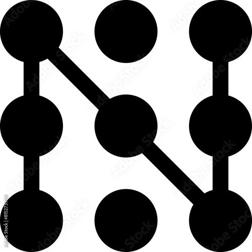 lock pattern icon