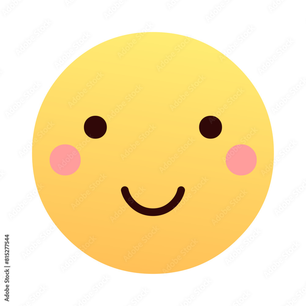 emoticon face illustration on white background emoticon face illustration on white background