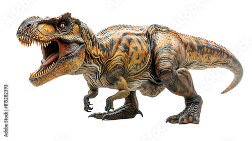 tyrannosaurus rex isolated on white transparent background