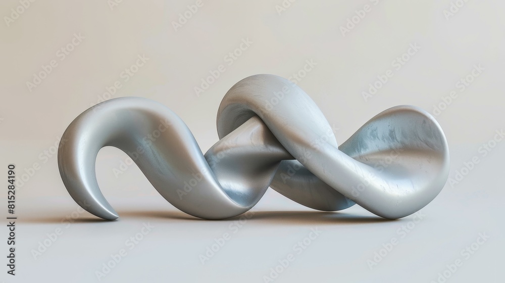 Rubberlike sculpture with the hardness of steel, Ai Generated Rubberlike sculpture with the hardness of steel, Ai Generated