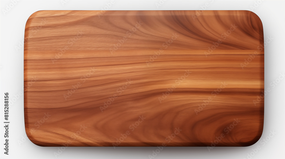 Elegant Wooden Cutting Board with Rich Grain Patterns