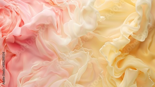 backdrop composition, creamy colored background with pastel creamy © Love Muhammad