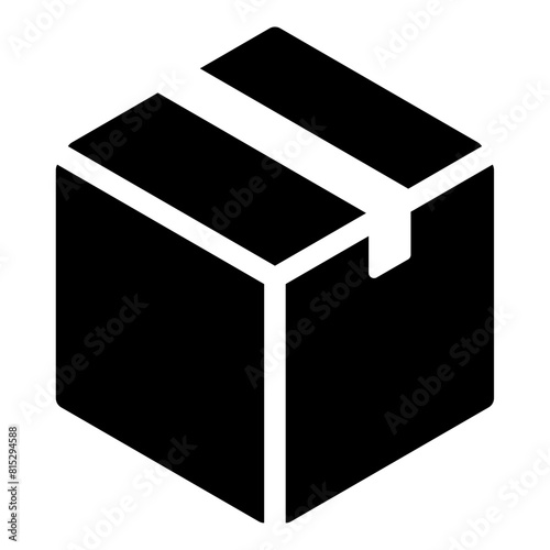 cardboard box icon 