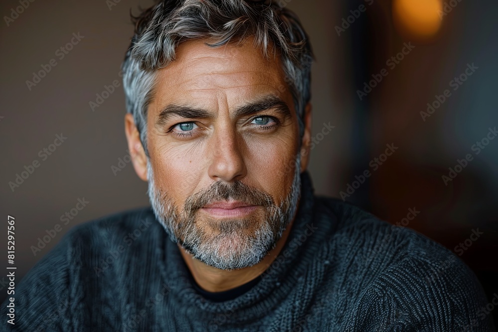 Distinguished Actor: Hyperrealistic Cinematic Close-up Portrait Distinguished Actor: Hyperrealistic Cinematic Close-up Portrait