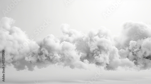 White Mist Effect Floating, Transparent Empty White Background, White Fog Aura, Transparent Empty White Background