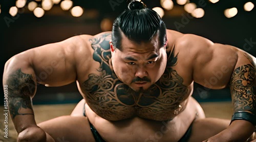 The Journey of a Japanese Sumo Wrestler. Strength and Honor photo