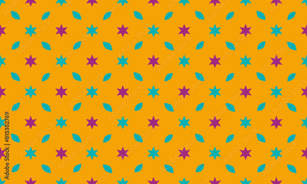Flat Design Seamless Pattern Wallpaper Background Flat Design Seamless Pattern Wallpaper Background