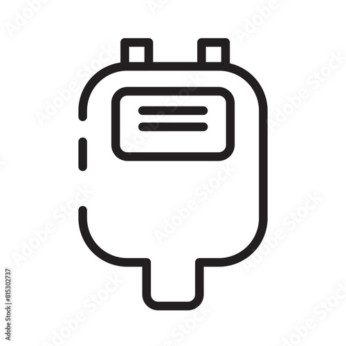 Bag Blood Donate Line Icon