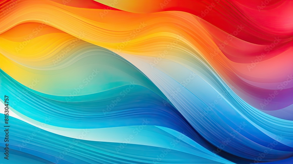 abstract background with multicolored waves, modern and dynamic background abstract background with multicolored waves, modern and dynamic background