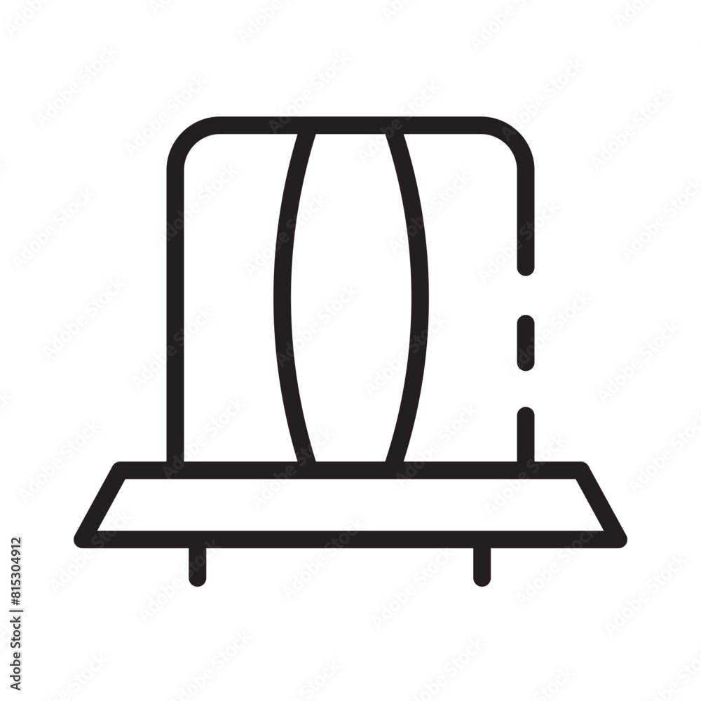 Chair Seat Sofa Line Icon Chair Seat Sofa Line Icon