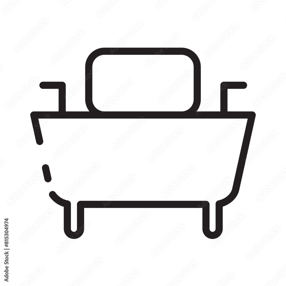 Furniture Seat Sofa Line Icon Furniture Seat Sofa Line Icon
