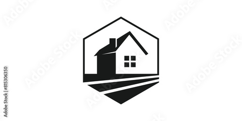 logo design for houses  residences  villages  logo design icons  symbols  vectors  creative ideas.