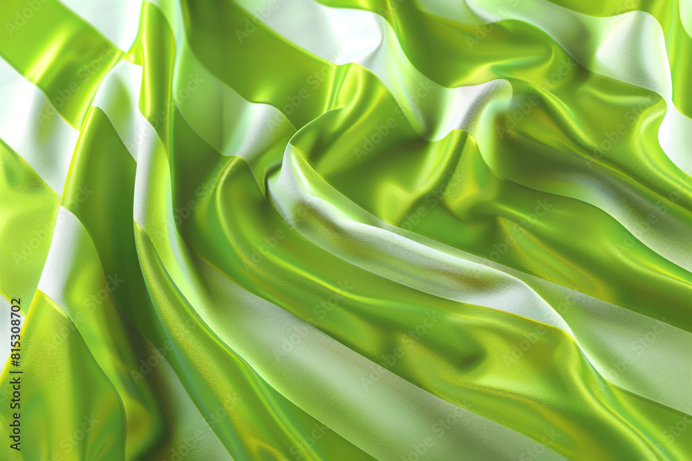 Lime green American flag ripples smoothly, perfect for vivid and cheerful graphics. Lime green American flag ripples smoothly, perfect for vivid and cheerful graphics.