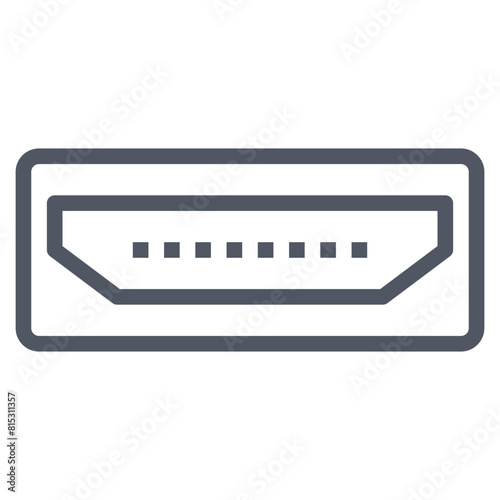 Hdmi Port Collection Set. 