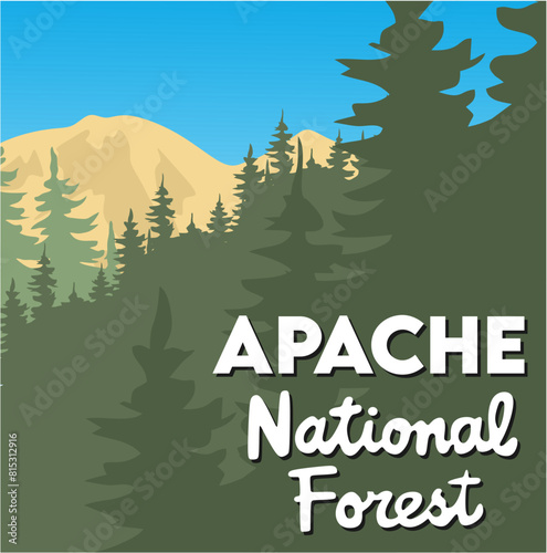 beautiful views of apache national park photo