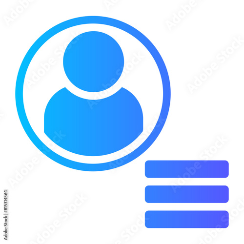 data gradient icon