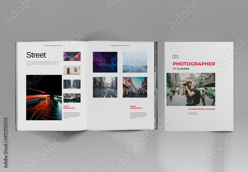 Photographer Proposal Brochure Layout