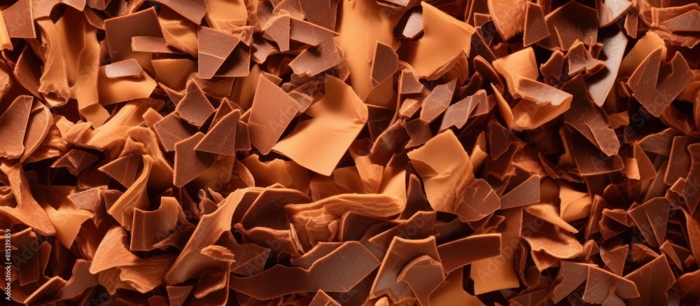 pile of chocolate slices pile of chocolate slices