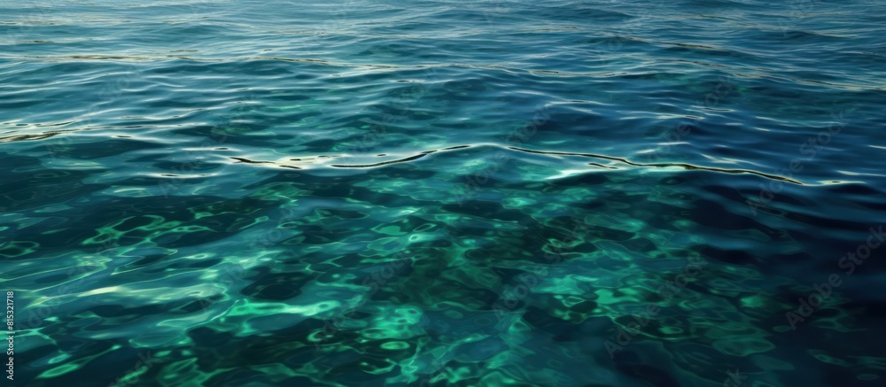 calm turquoise sea water