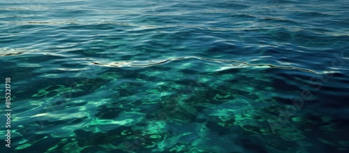 calm turquoise sea water