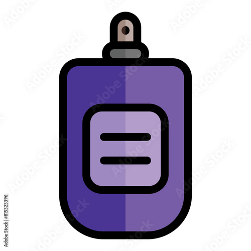 Parfum Icon in Filled Line Style
