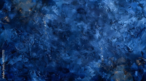 Deep Indigo Tint Abstract Background with Laminate Texture