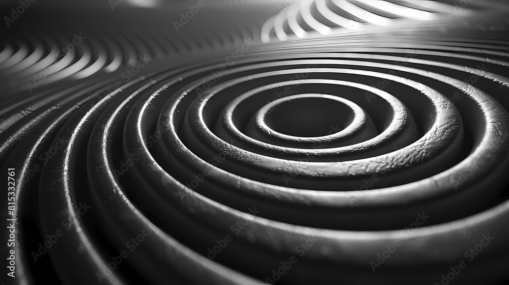 Digital technology black abstract spiral pattern poster PPT background Digital technology black abstract spiral pattern poster PPT background